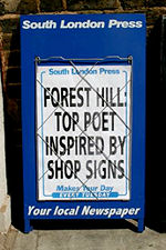 top poet inspired by shop signs